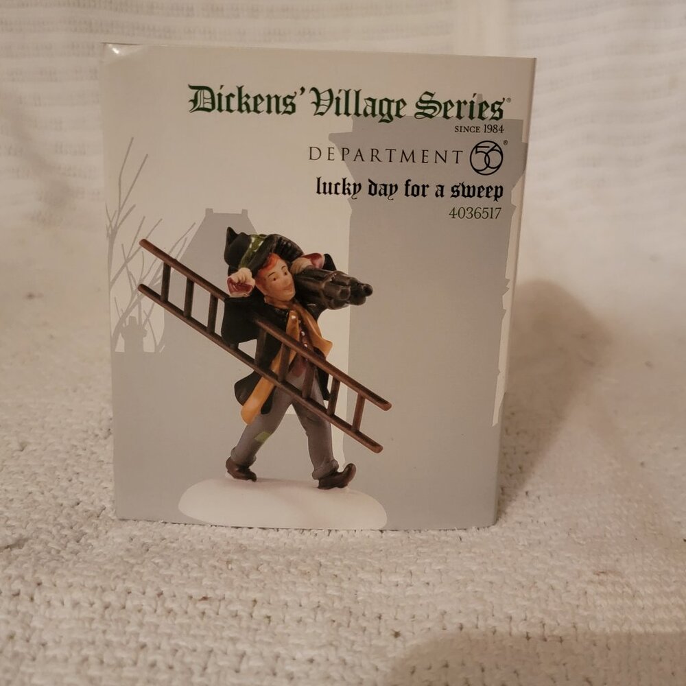 Department 56 Dickens Village - A Lucky Day for a Sweep